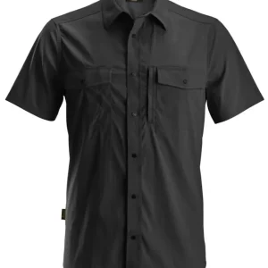SHIRT MOISTURE TRANSFER SHORT SLEEVE BLACK Rabatt